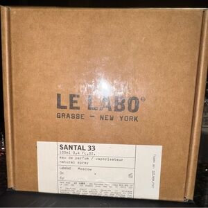 Le Labo Santal 33 Grasse - Newyork EDP Unisex